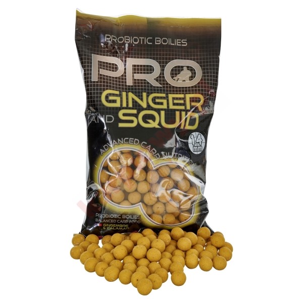 Kulki Pro Ginger Squid 14mm 800g