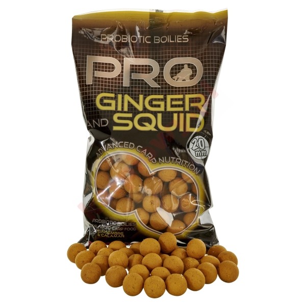 Kulki Pro Ginger Squid 20mm 800g