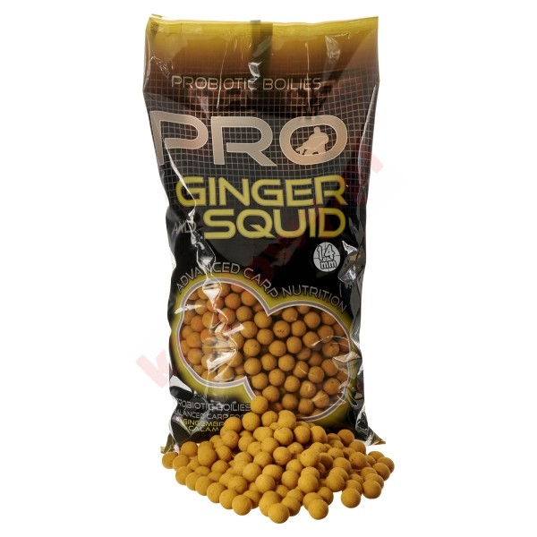 Kulki Pro Ginger Squid 14mm 2kg