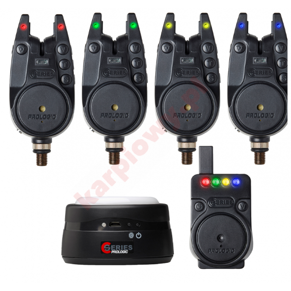 Zestaw Sygnalizatorów C-Series Alarm 4+1+1 Red Green Yellow Blue