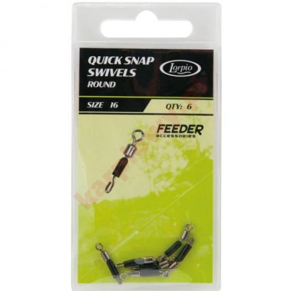 Łącznik Przyponu Quick Snap Swivel Round 16