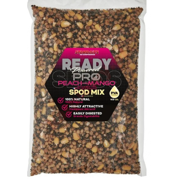 Ziarna Ready Seeds Pro Peach Mango Spod Mix 1kg