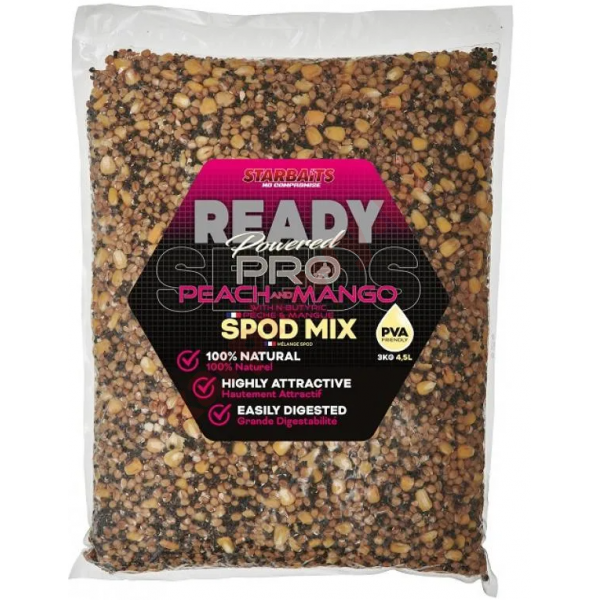 Ziarna Ready Seeds Pro Peach Mango Spod Mix 3kg