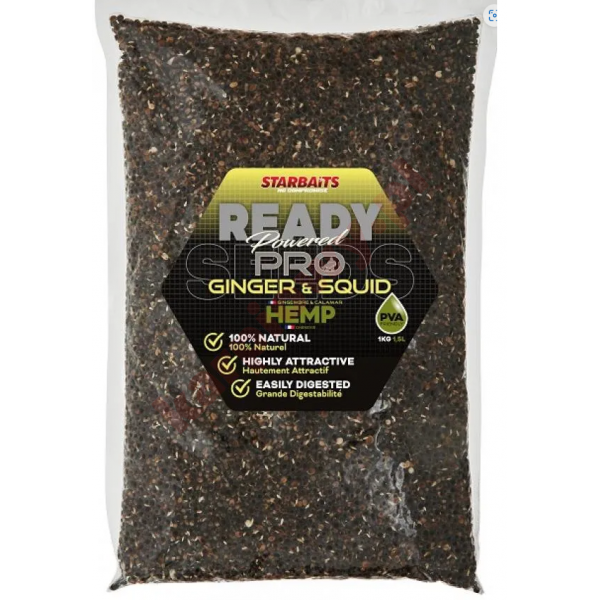 Ziarna Ready Seeds Pro Ginger Squid Hemp 1kg