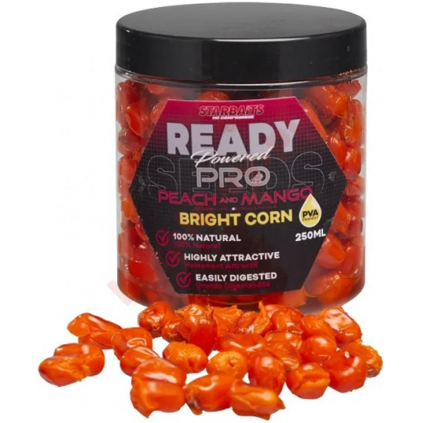 Ziarna Ready Bright Corn  Peach Mango 250ml