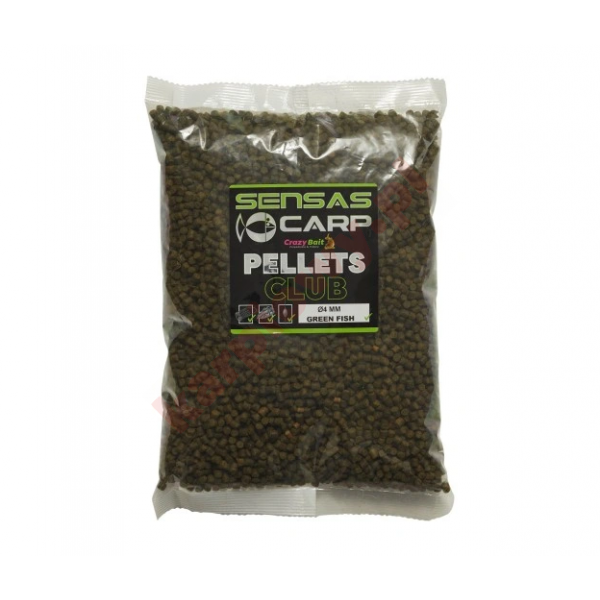 Pellet Club Vert Poisson 4mm 10kg