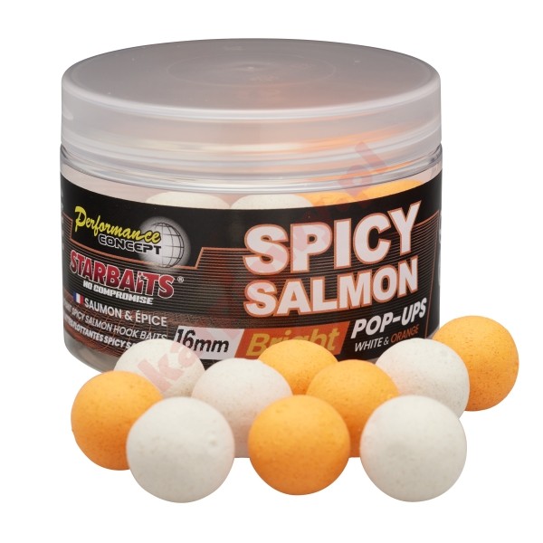 Kulki PC Spicy Salmon Pop Up Bright 16mm 50g
