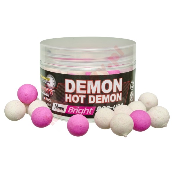 Kulki Pop Up PC Demon Hot Demon 14mm 50g Fluo