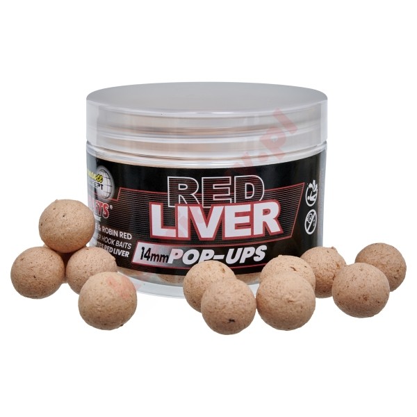 Kulki Pop Up PC Red Liver 14mm 50g