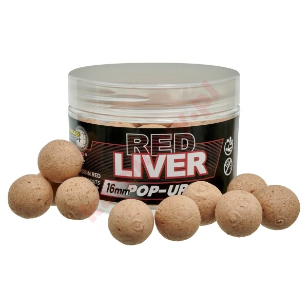 Kulki Pop Up PC Red Liver 16mm 50g