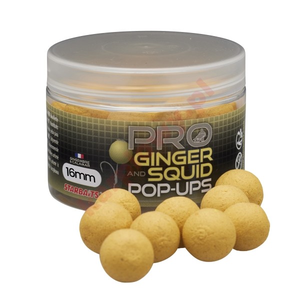 Kulki Pop Up PRO Ginger Squid 16mm 50g