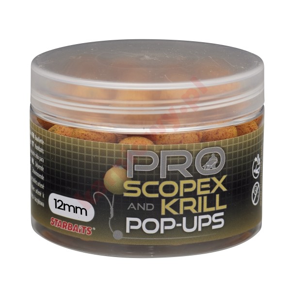 Kulki Pop Up PRO Scopex Krill 12mm 50g