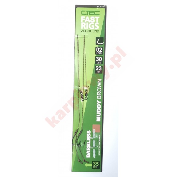 Przypon Allround Muddy Barbless 6