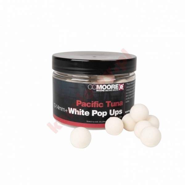 Kulki Pop Up Pacific Tuna White 13-14mm
