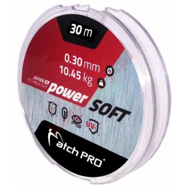 Żyłka Power Soft 30m 0,10mm