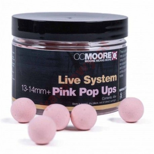 Kulki Live System Pink Pop Ups 14mm