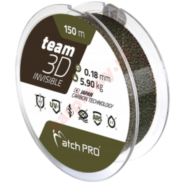 Żyłka Invisible 3D 0.23mm 150m