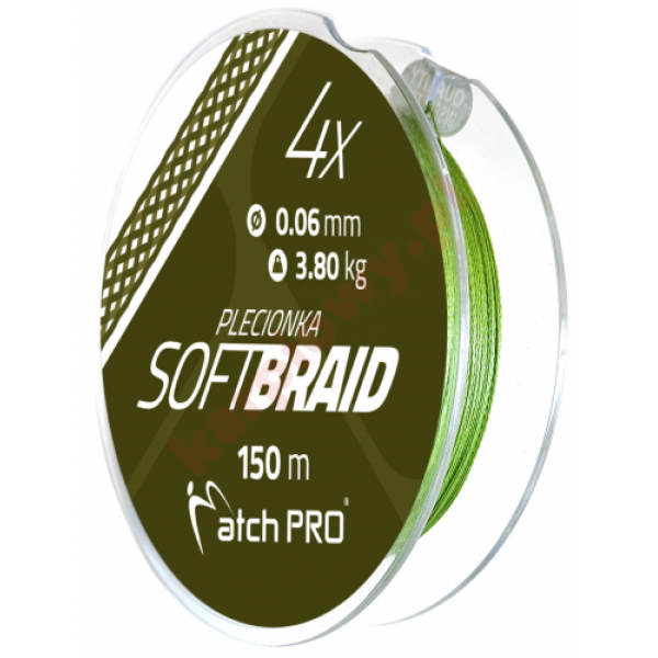 Plecionka 4X Tea Soft Braid 0,06mm 150m