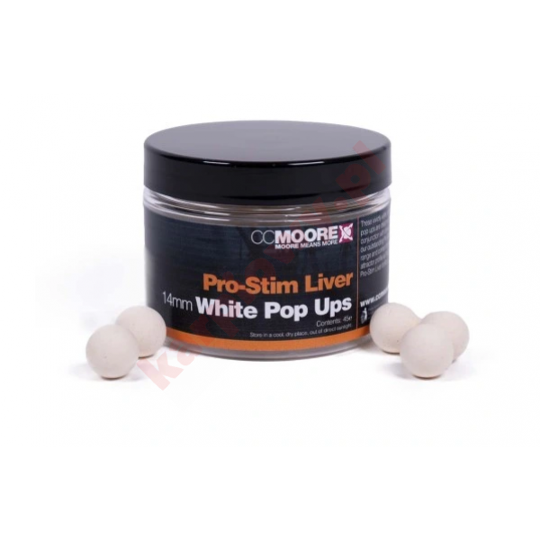 Kulki Pop Up Pro Stim Liver White 14mm