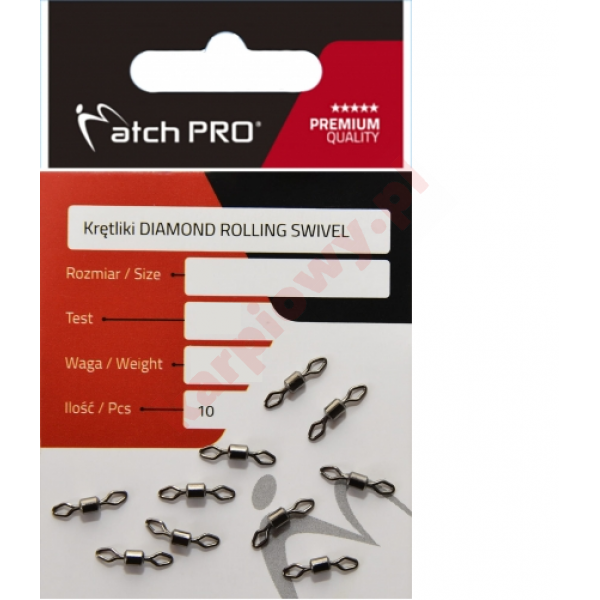 Krętlik Diamond Rolling Swivel nr. 14