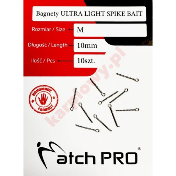  Bagnety ULTRA LIGHT SPIKE BAIT Matchpro 10mm/10szt