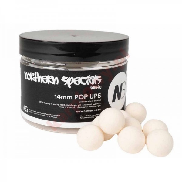 Kulki  NS1 Pop-Ups 14mm - WHITE