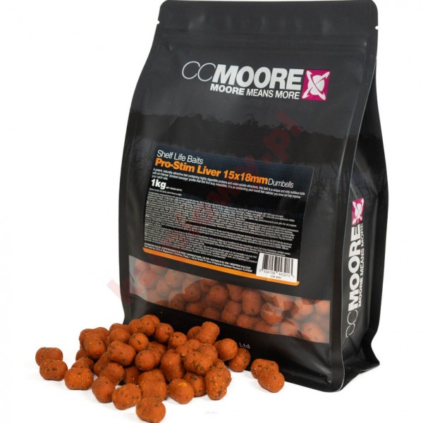 Dumbells Pro-Stim Liver 15x18mm 1kg