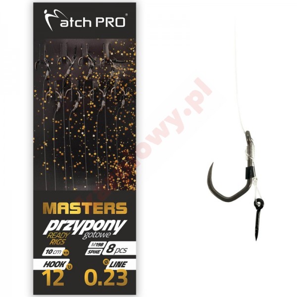 Przypony Mf Masters Spike Barbless M19B 0,23mm 12
