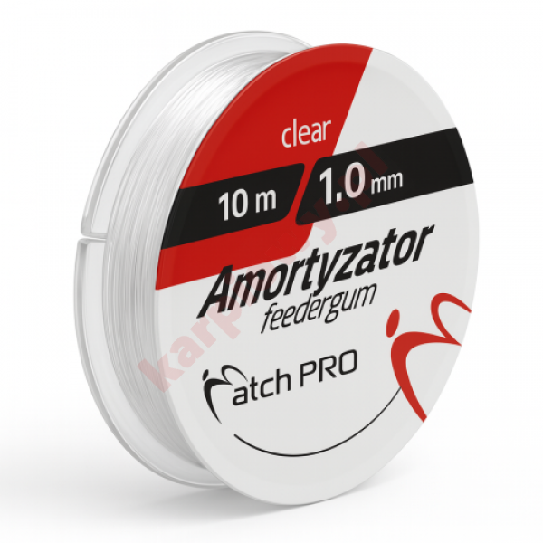 Amortyzator FEEDERGUM CLEAR 10m 0,6mm
