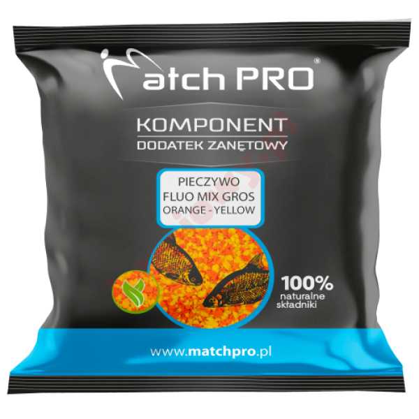TOP PIECZYWO FLUO MIX GROS ŻÓŁTO - POMARAŃCZOWE MatchPro 500g