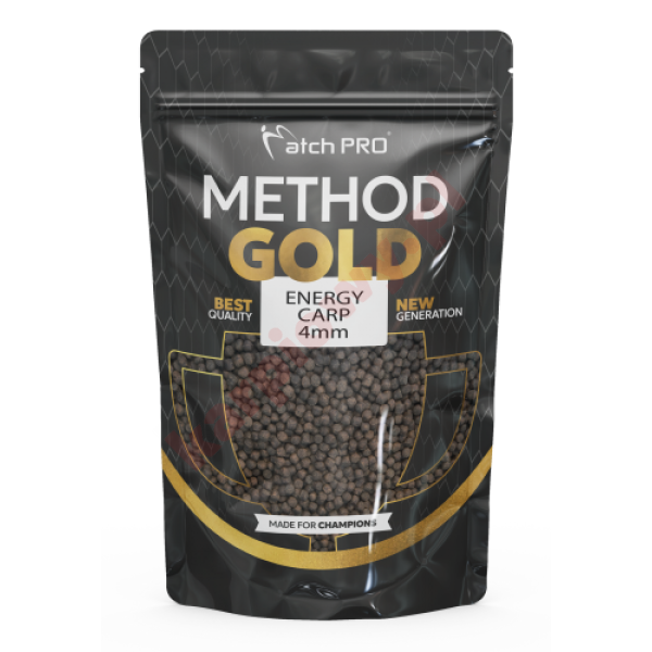 METHOD GOLD ENERGY CARP 4mm PELLET 700g