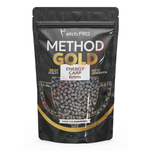 METHOD GOLD ENERGY CARP 6mm PELLET 700g