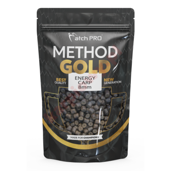 METHOD GOLD ENERGY CARP 8mm PELLET 700g