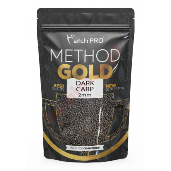 METHOD GOLD DARK CARP 2mm PELLET 700g
