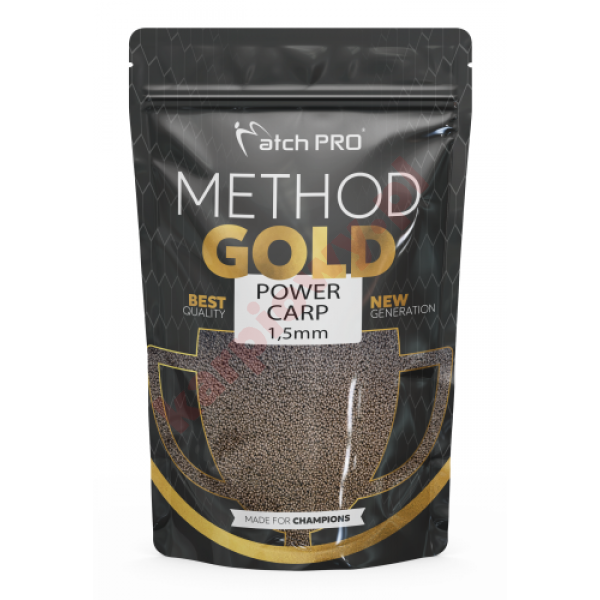 METHOD GOLD POWER CARP 1,5mm PELLET 700g