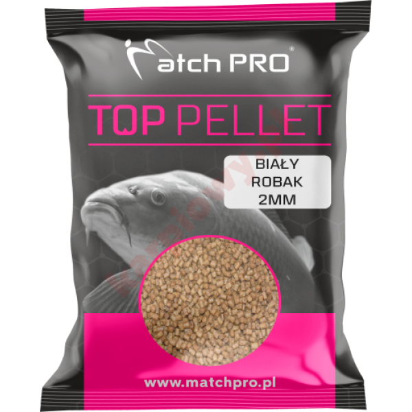 Pellet Biały Robak 2mm 700gr