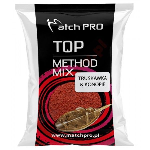 Zanęta Method Mix Truskawka & Konopia 700g