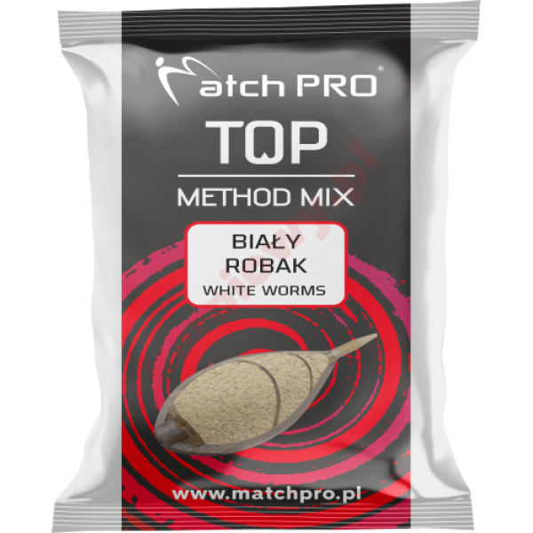 Zanęta Method Mix Duo Biały Robak 700g