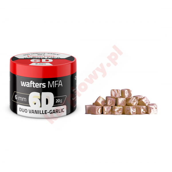 6D WAFTERS MFA DUO VANILLE-GARLIC 6x6mm 20g