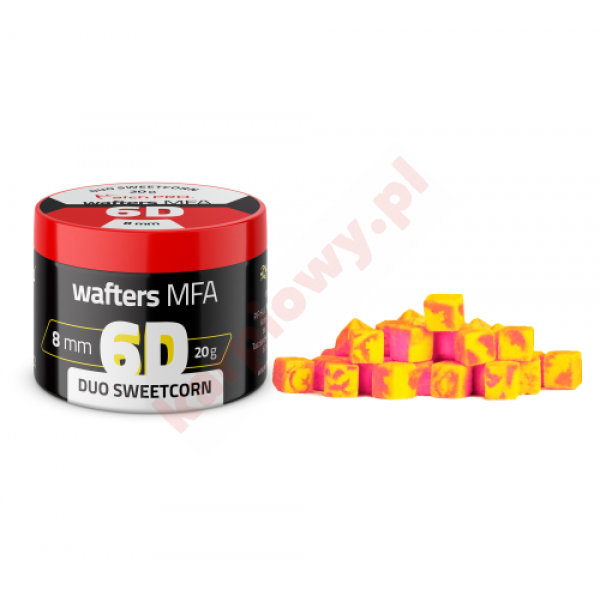 6D WAFTERS MFA DUO SWEETCORN 8x8mm 20g