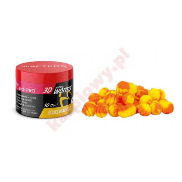 3D WORMS WAFTERS DUO MANGO 10mm 20g
