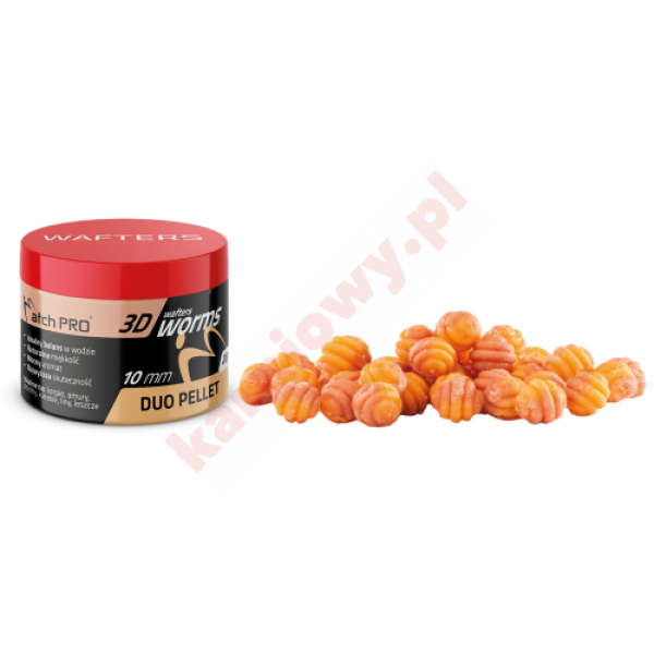 3D WORMS WAFTERS DUO PELLET 10mm 20g