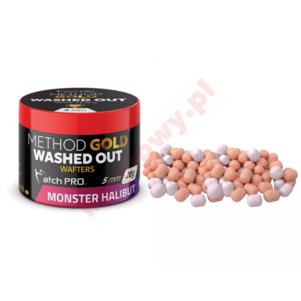 METHOD GOLD WAFTERS WASHED OUT MONSTER HALIBUT 5mm 20g