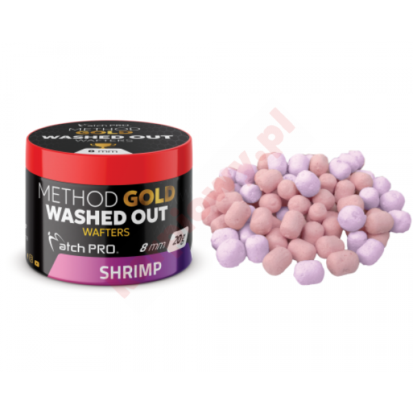 METHOD GOLD WAFTERS WASHED OUT SHRIMP 8mm 20g