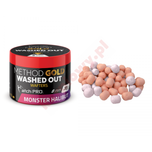METHOD GOLD WAFTERS WASHED OUT MONSTER HALIBUT 8mm 20g
