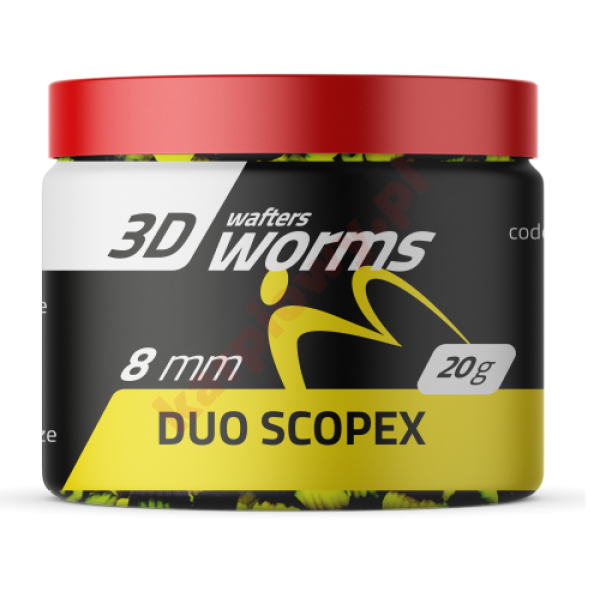 Worms Wafters Duo Scopex 8mm 20g