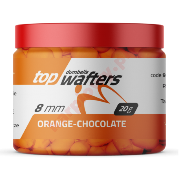 Dumbells Wafters Orange Choco 8mm 20g