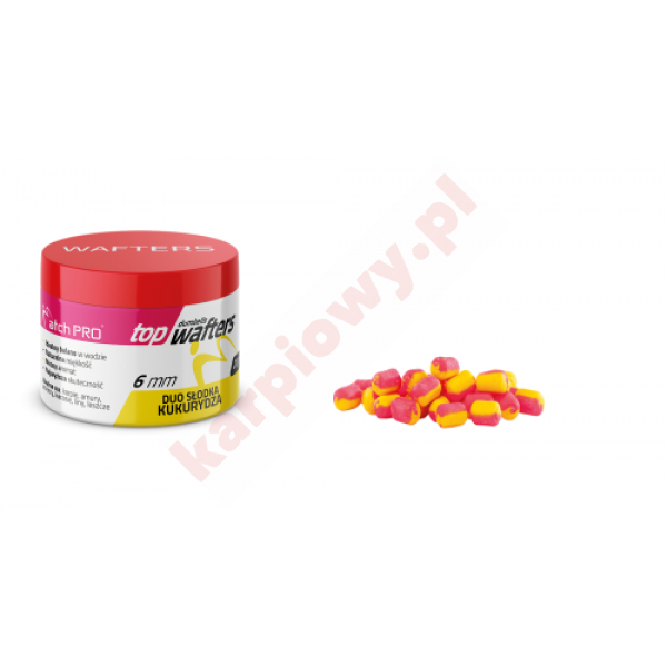 Top Dumbells Waftters Duo Sweetcorn 6mm 25gr