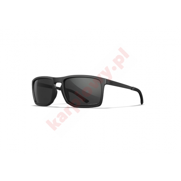 Okulary Wiley X Captivate - AXE Polarized Grey Mirror Black Frame