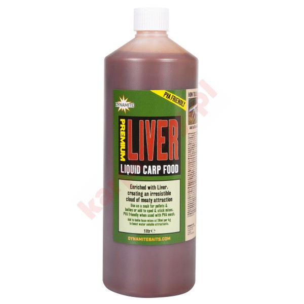 Liquid Carp Food Dynamite Baits 1l - Liver
